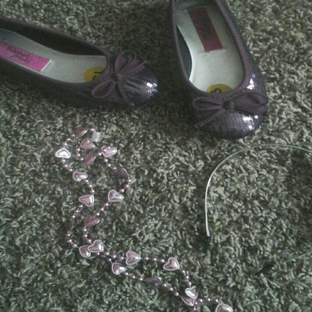 Girls Sequined Ballet flats